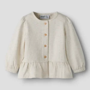 Sweat cardigan, beige