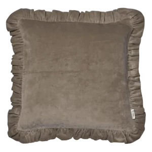 Kuddfodral Frilled Desert Taupe