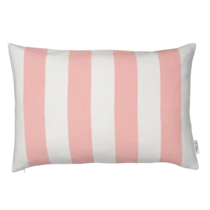 Kuddfodral Striped Rosa