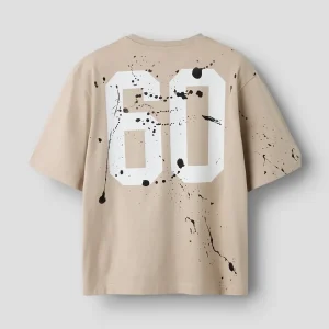 T-shirt Tubalu, beige