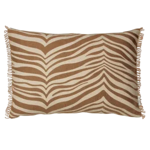 Kudde Zebra Glazed Ginger