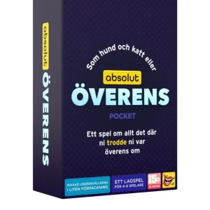 Absolut Överens Pocket