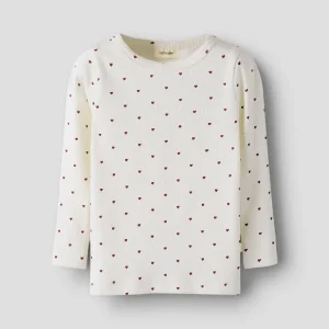 Tröja med röda hjärtan