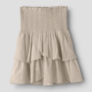 Kort kjol Bibby, beige