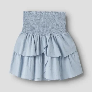 Kort kjol Bibby, ljusblå