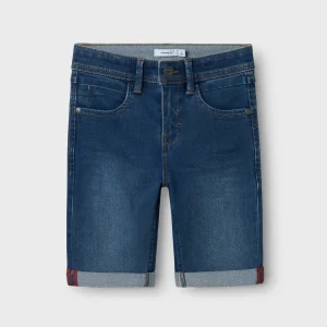 Mörka jeansshorts Silas