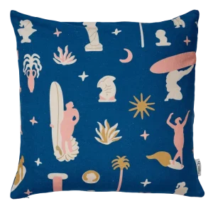 Kuddfodral Antique Blå