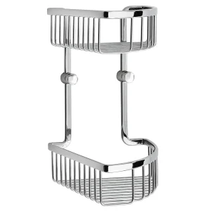 Corner Shower Basket, Double